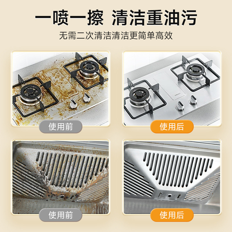 The oil-contaminated net kitchen was strong enough to remove the oil-contaminated pyrotechnic cleaner from the oil-contaminated cleaning plant.