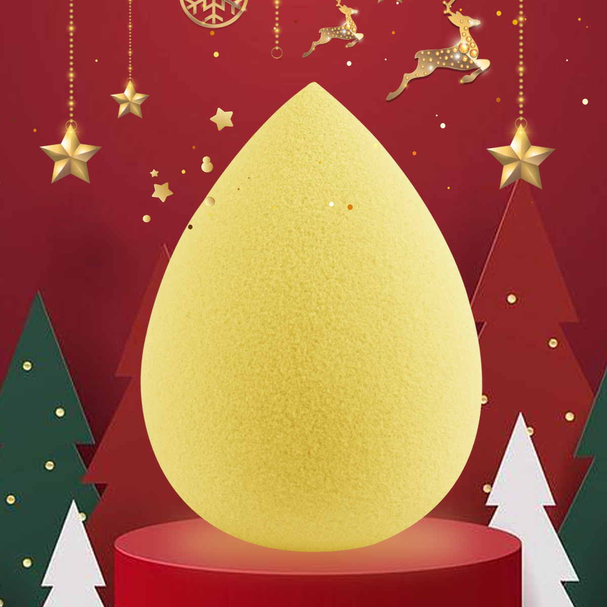 Zorya's new Christmas make-up make-up sponges don't eat powdered super-soft-skinned egg drops.