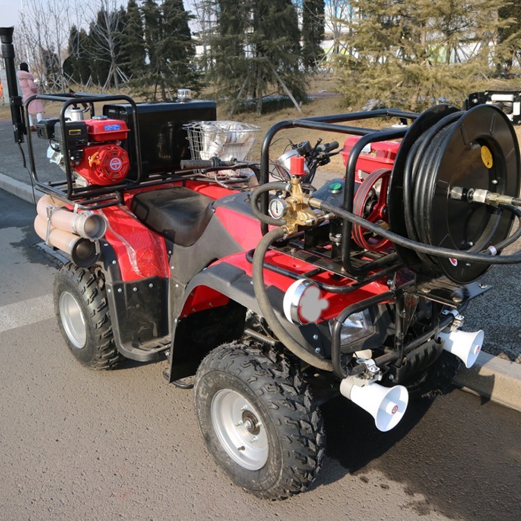 搶險救援ATV消防車 抗災救援四輪摩托車 機動小型消防摩托車