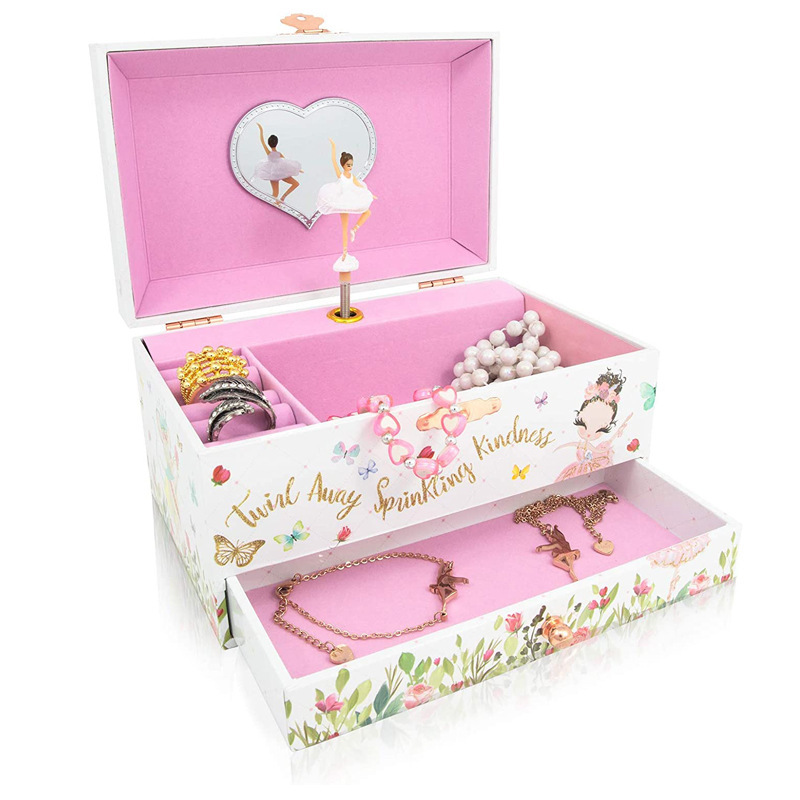 Cross-border hot-seller ballet girls' children's music box.