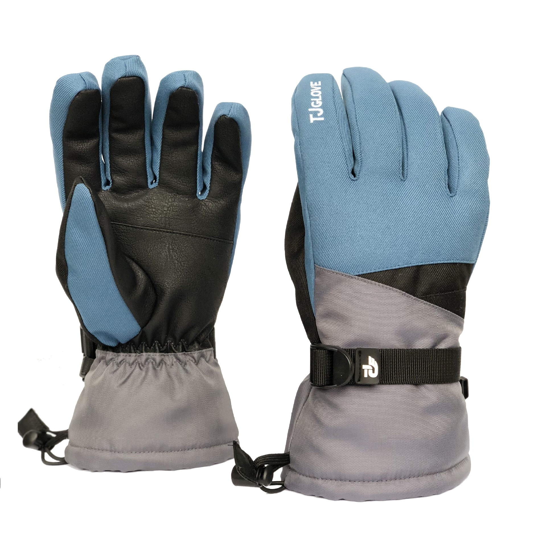 In winter, snow-ski gloves are distributed outdoors with wind and water protection and a thick climber.