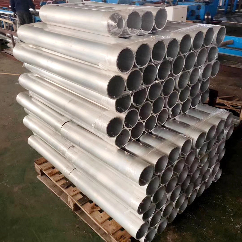 Customized seamless aluminium tubes 2A12 6061 seamless aluminium tubes 6082,7075 can be cut with various specifications