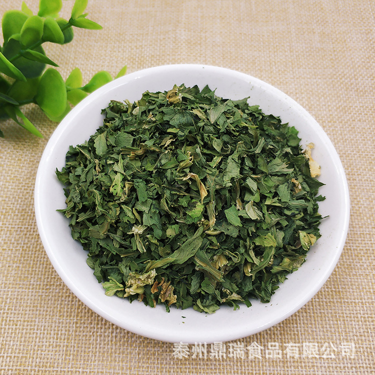Wholesale dehydrated spinach, boiled spinach, dehydrated vegetable processing.