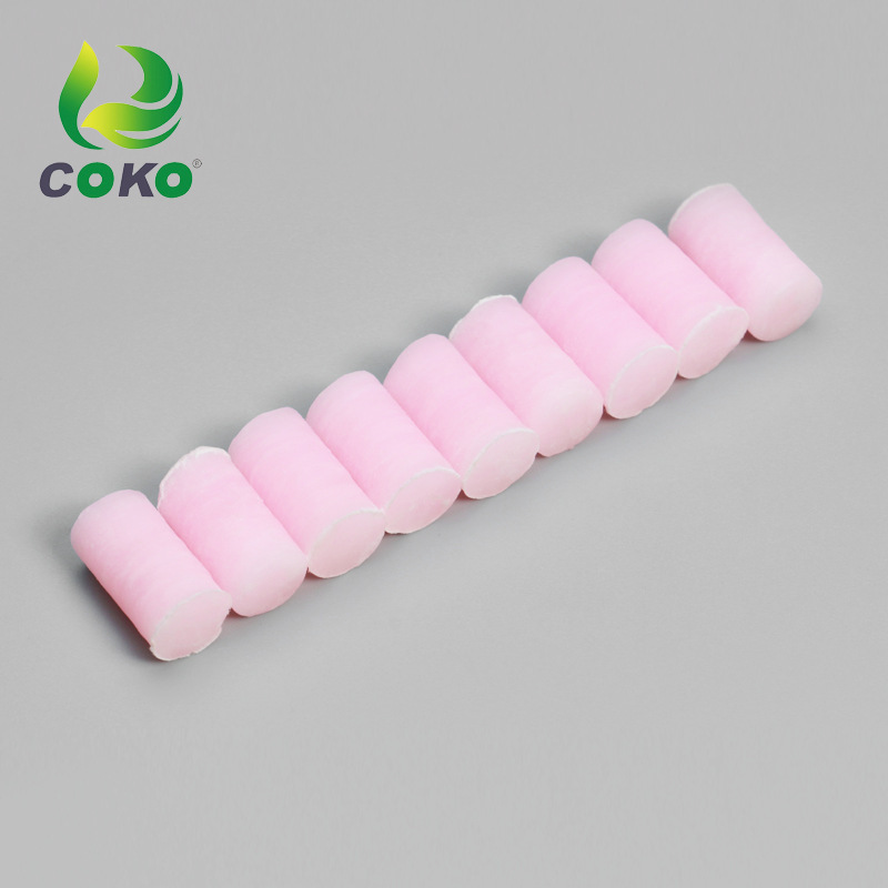 The Amazon cylindrical cortex squeezes waterproof noise-proof swimming wax sleep earplugs.