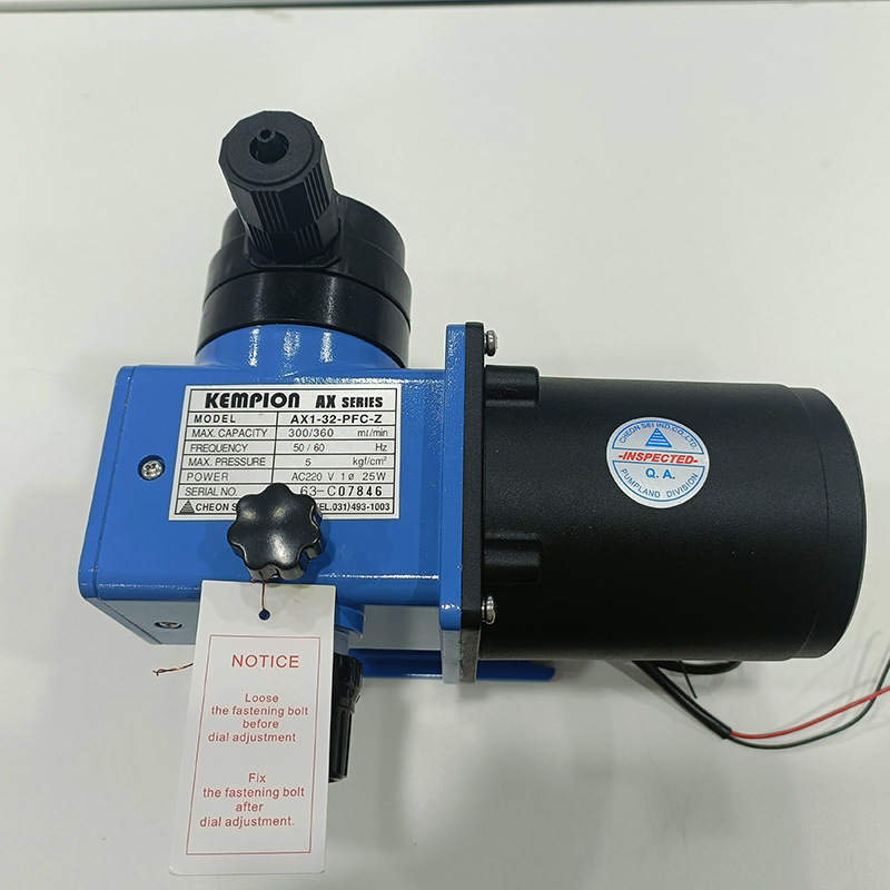 Small-scale GFP pump-head membrane metering pump for sewage treatment of acid alkalis plus pumps in the series AX series