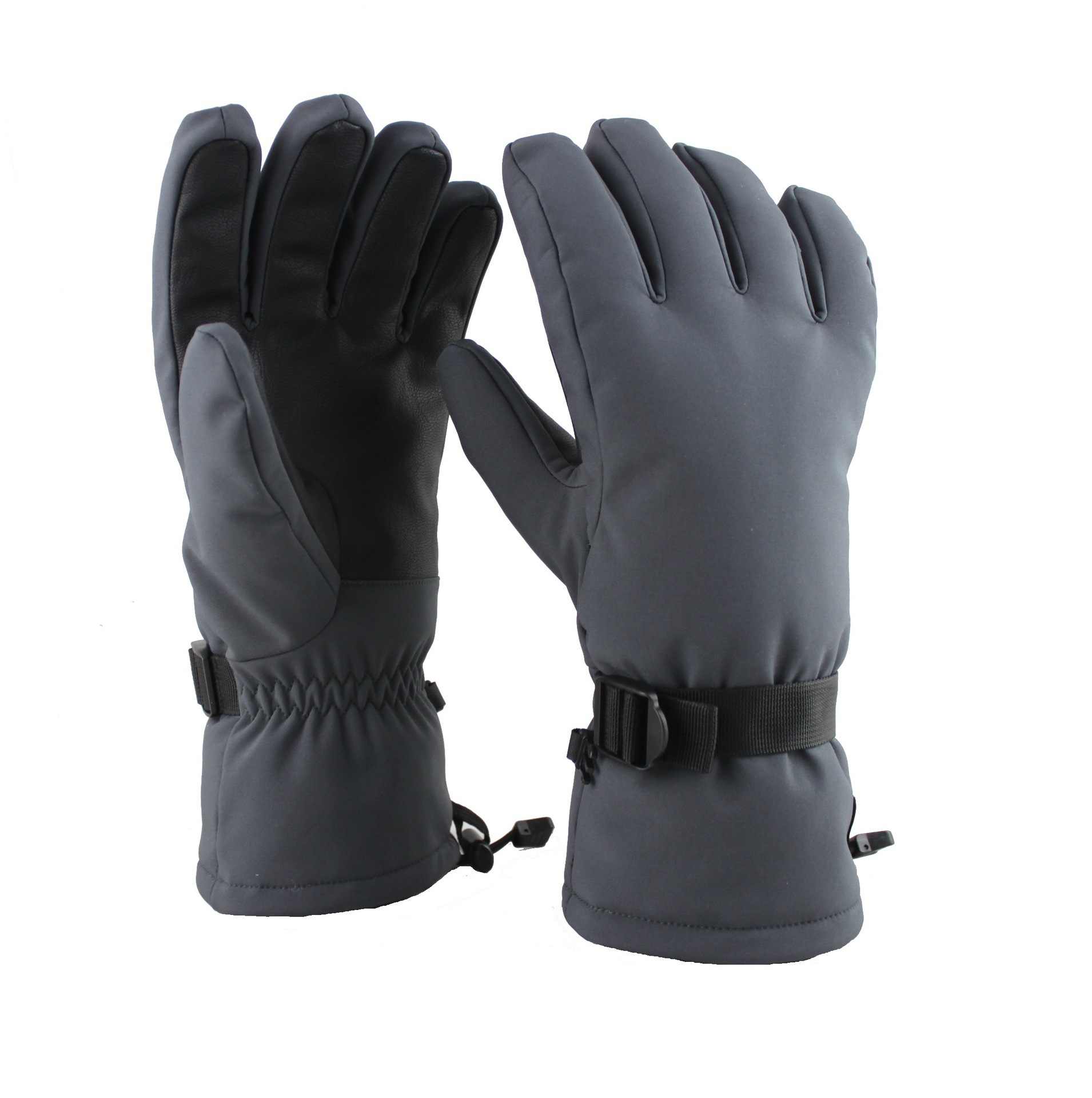 Ski gloves for men and women who are warm and cold and waterproof during the winter with velvet and thick outdoor exercise riding cotton gloves