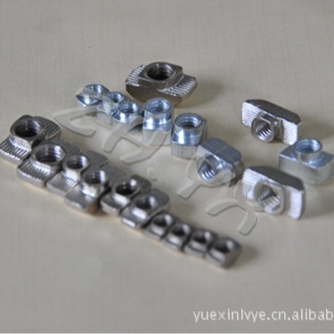 Plant sales M6T nut, industrial aluminium fittings, remediate line rear nut.