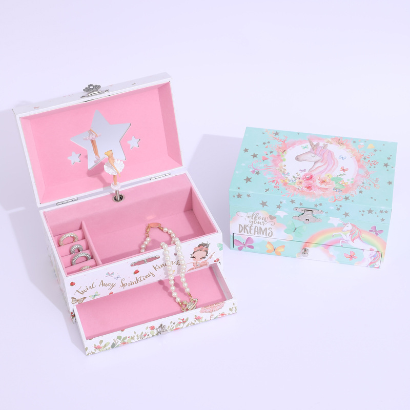 Cross-border hot-seller ballet girls' children's music box.