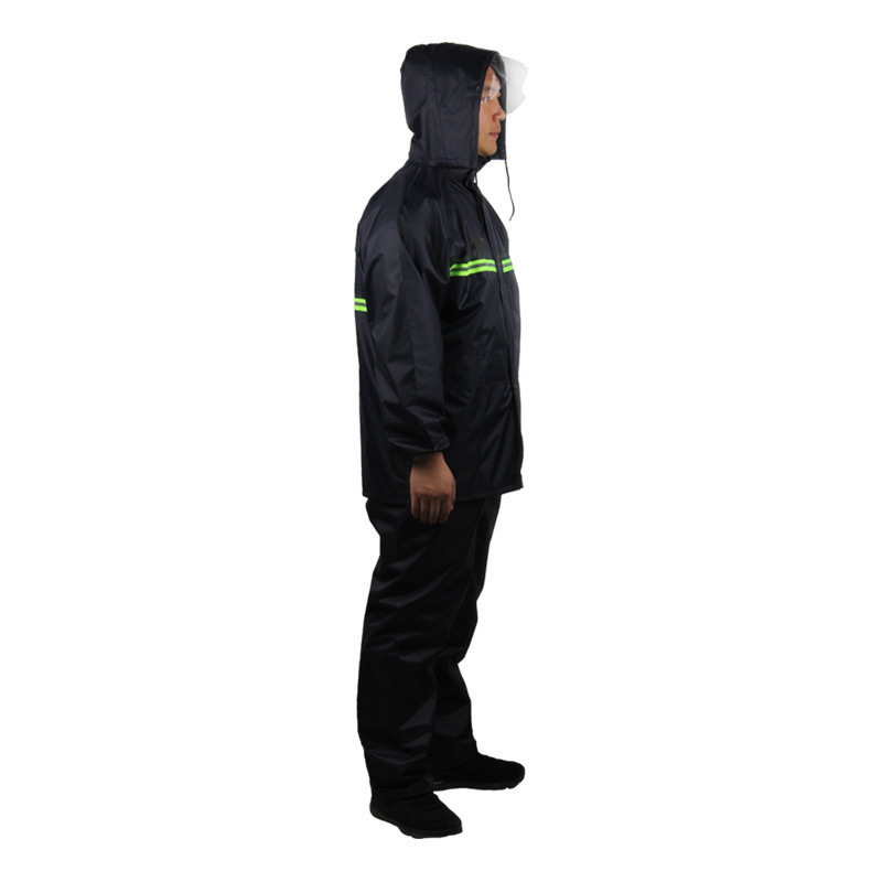 SAFEMAN, King, N211-1A with reflector raincoats, double-layer flood-proof and water-safe raincoats.