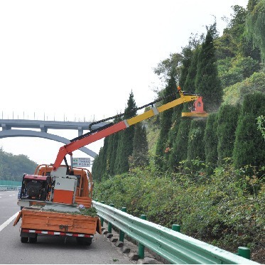 Scalding arm green-flipper municipal highway greening tree-mounted shearers with high slopes