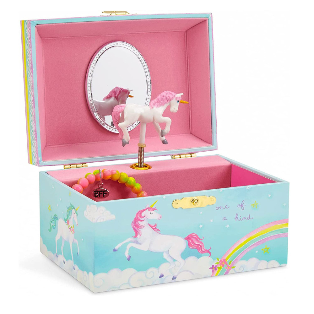 Cross-border unicorn children's music box.