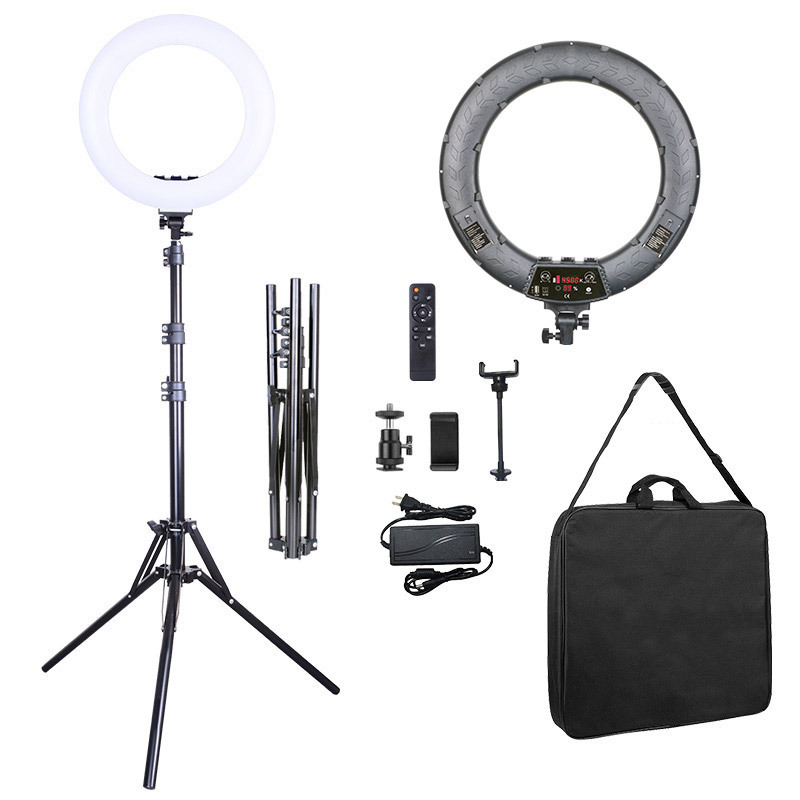 18-inch ring-live re-light anchors, led-screen remote-controlled photo shoot.