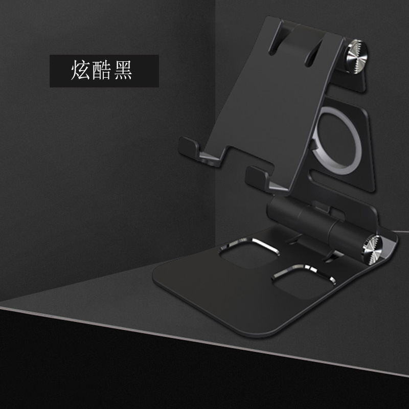 3x1 metal-watch-stand flat-board folding of 360-degree aluminium alloy