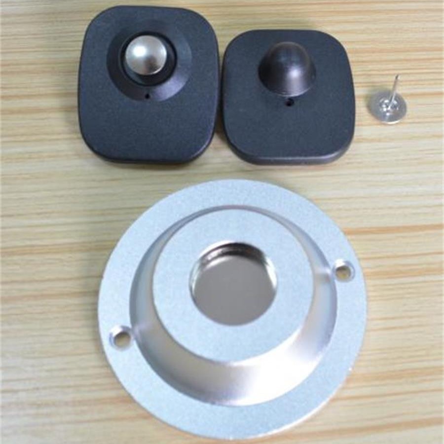 ABS Black-size, square-frequency-based clothing, hard-tagged magnetic-button frequency