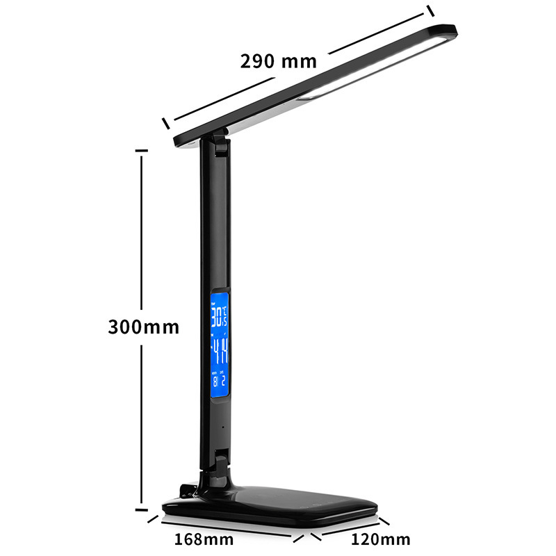 Cross-border folding of private models with calendar time lamps 5W10W wireless charger lights to learn LED lamps