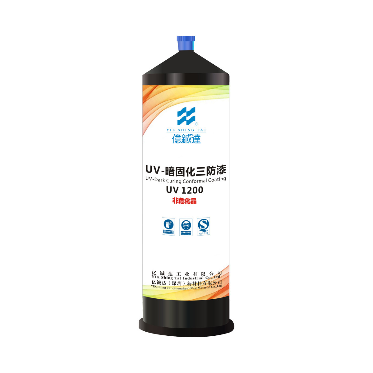 UV darkening triple-protective paint UV1200