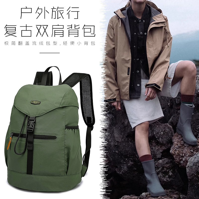 Fashion-high-light travel packs with a simple-tweeted double-shoulder pack for outdoor recreation.