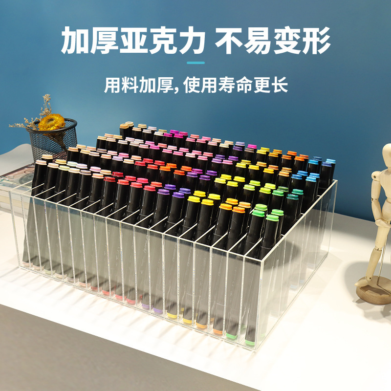 Mark's slash-in-the-porter desktop stationery store professional art brush display display set