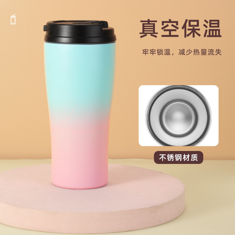 夏日纯色冰霸杯啤酒杯创意纯色汽车车载水杯随手杯可作logo可批发