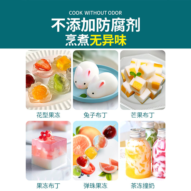 Ice powderers distribute 500 g-packs of ice powder commercialized with their homemade cool powder Sichuan special.