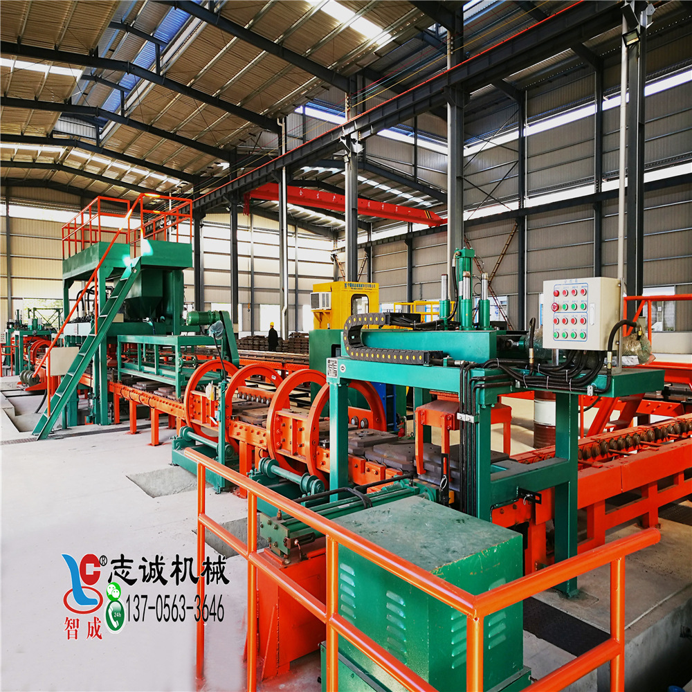 Full equipment for grinding steel ball automatic production line (iron-type sand)