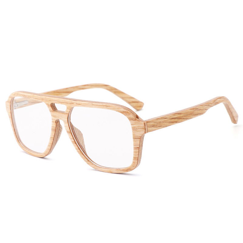 The new cross-border pair of bamboo glasses, the fashion frame elliptical shape, the outdoor cycling of light mirrors, the spot.