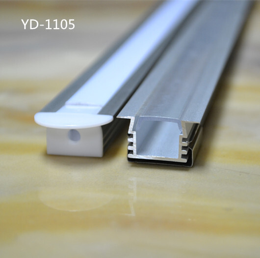 Aluminium slots in Yadh supply aluminum slot with a led lamp u led cooker's shell kit