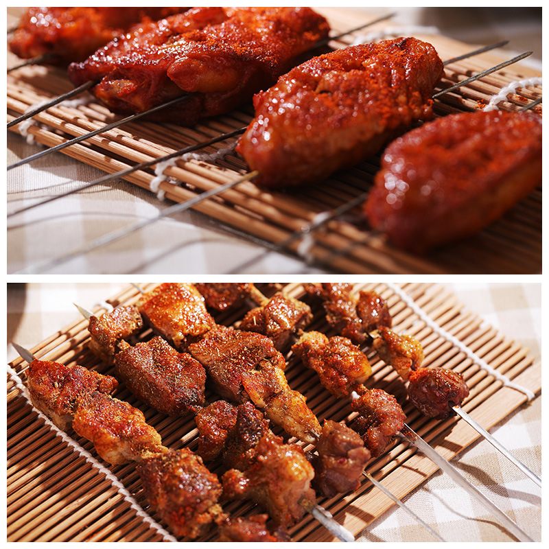 8瓶装烧烤调料套装全套组合烤肉烤鱼料孜然粉撒料椒盐黑胡椒调料