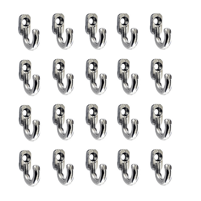 Cross-border 20pcs with a metal hook, a mini hook with a single eye.