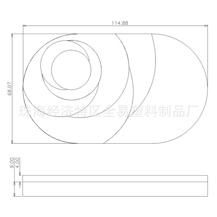 眼影盒玫瑰花瓣形上盖粉饼盒彩妆包材   质优价实惠