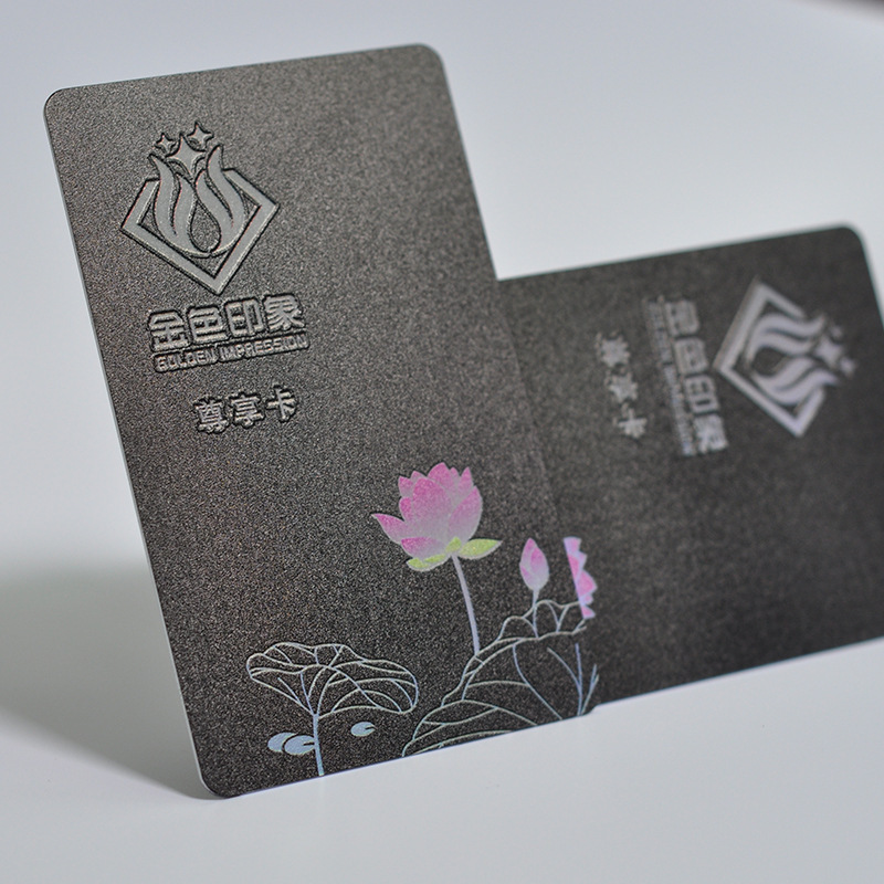 Sản xuất một thẻ PVC bằng nhựa bởi một thành viên thẻ VIP khách sạn, một chip xay hai chiều