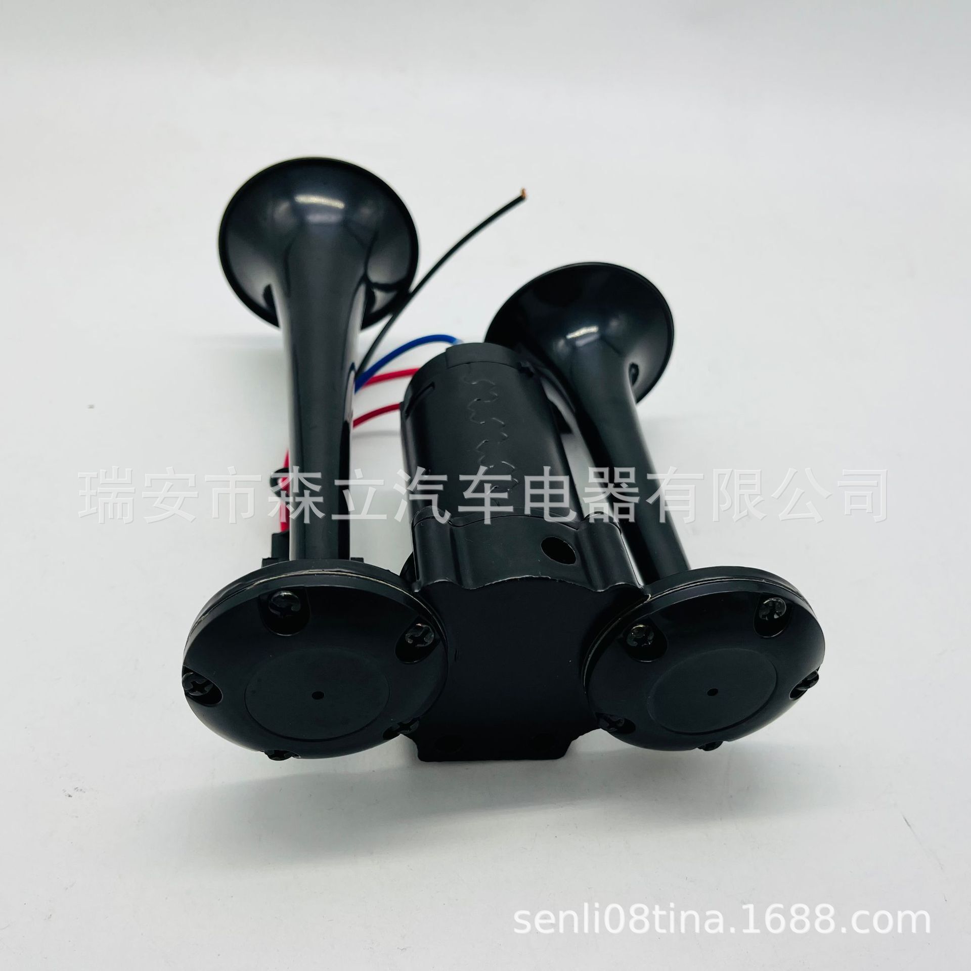Một kích thước thép không rỉ điện hai bánh xe máy thổi còi mở còi máy bay 24V