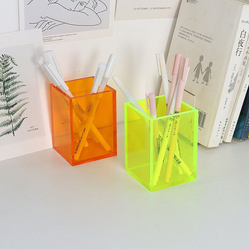 Aclik's brief, creative, fashionable stationery pens for the receipt box of desktop groceries for the office.