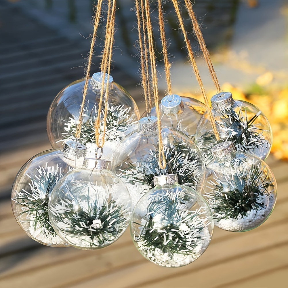 PET Translucency Pistol 8cm/10/12/15 E27 Christmas Decoration