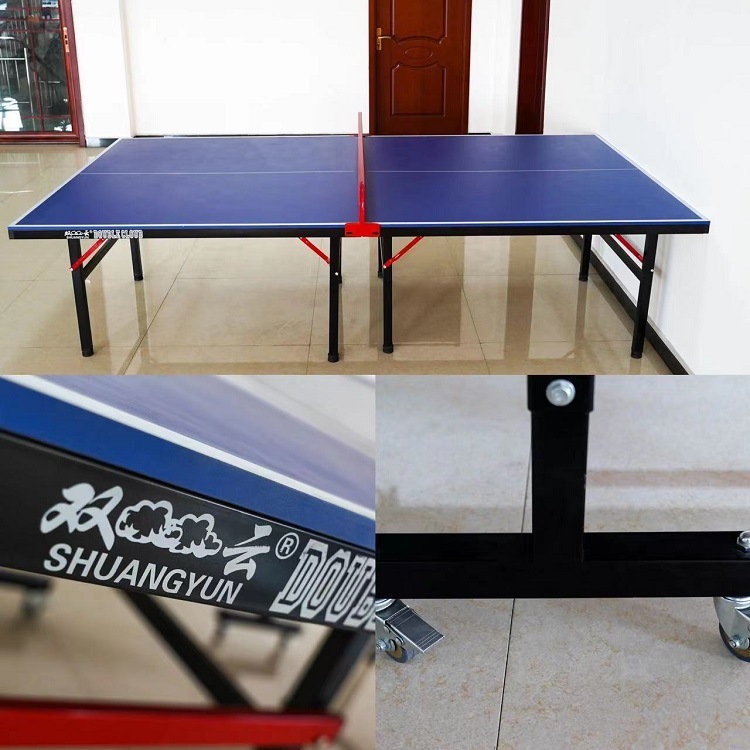 The SMC outside desk folds the home-based school ping-pong table for custom games