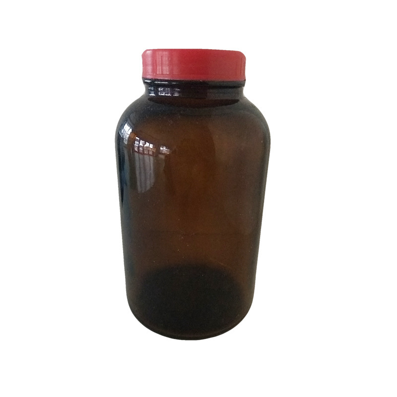 750 mL wide mouth bottle, chemical bottle, manufacturer's supply of glass bottle.