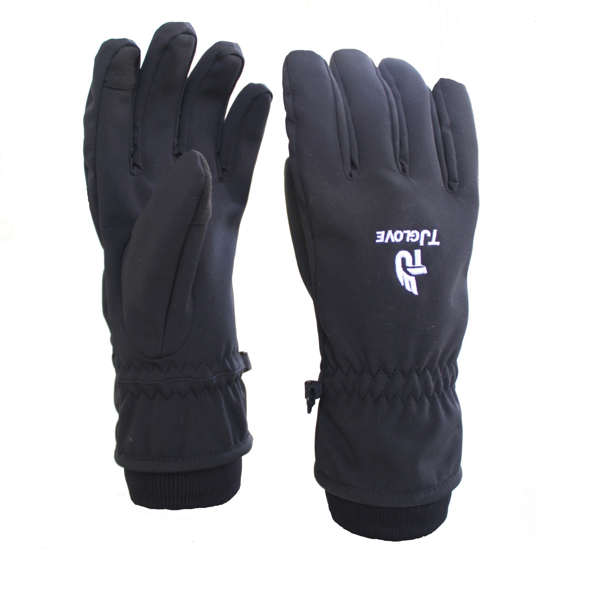 In winter, the outdoors gloves warmed the men and women's touch screens and pointed to the wind-proof, velvet-drucking hiking.