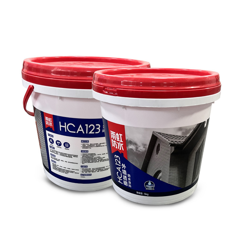 The Eastern Rainstorm HCA 123 outer wall transparency glue.