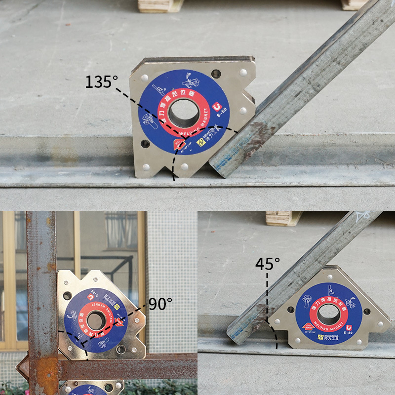 Welding aid for strong magnetic welding locator iron welding with multiple angles and angles 90 degrees fixed Gods