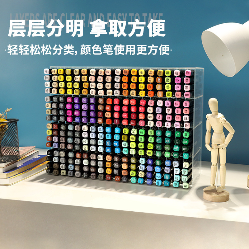 Mark's slash-in-the-porter desktop stationery store professional art brush display display set