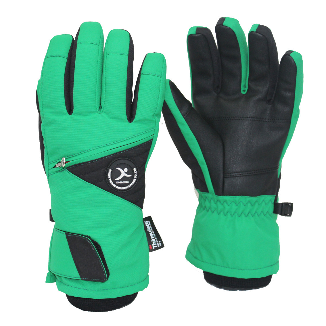 Amazon heat sells winter weather-proof, cold-proof and warm ski gloves for young Europeans.