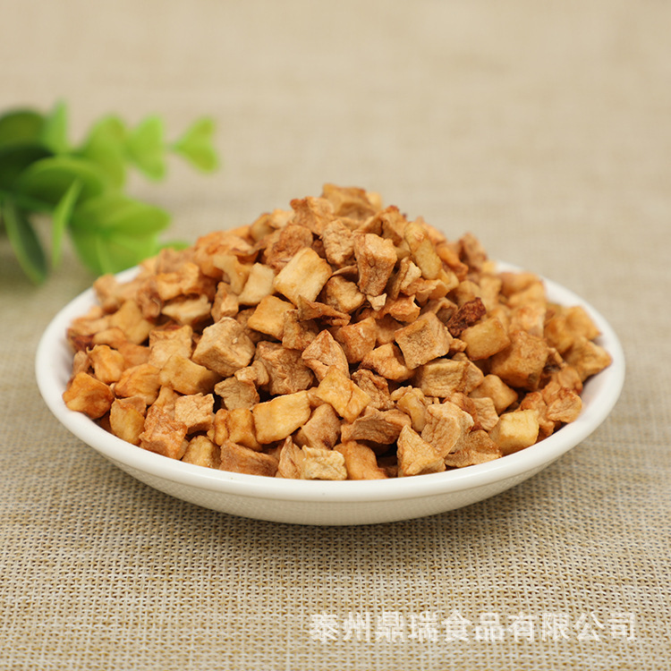 脱水苹果粒 散装批发 Ad脱水 5*5 10*10 磨粉用脱水苹果粒