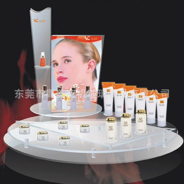 Wholesale manufacture of Akli cosmetics display set for Akli cosmetics display