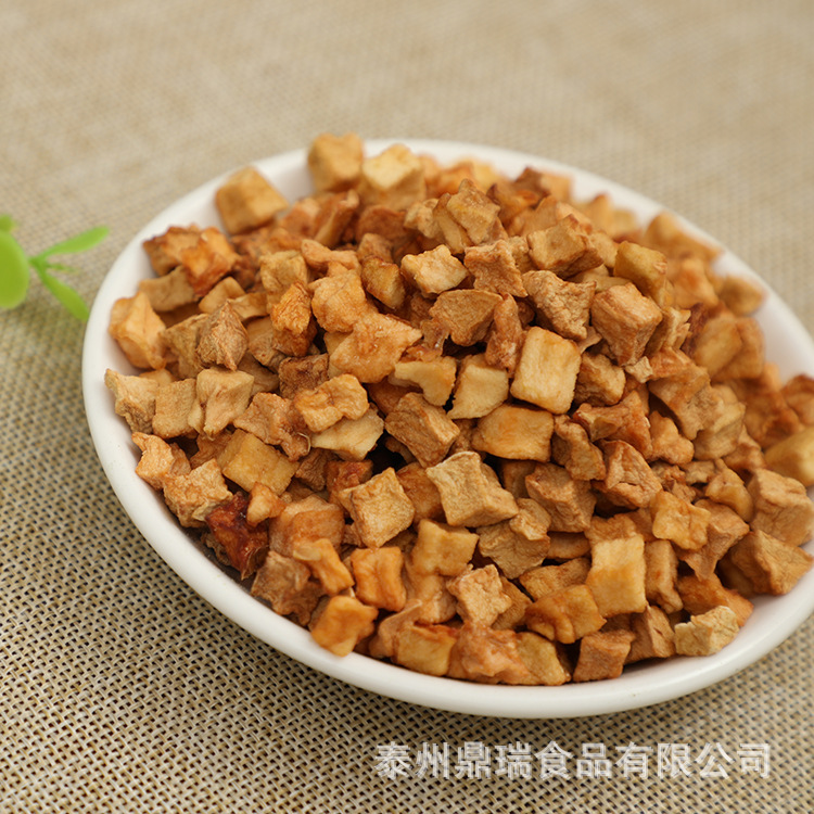 脱水苹果粒 散装批发 Ad脱水 5*5 10*10 磨粉用脱水苹果粒