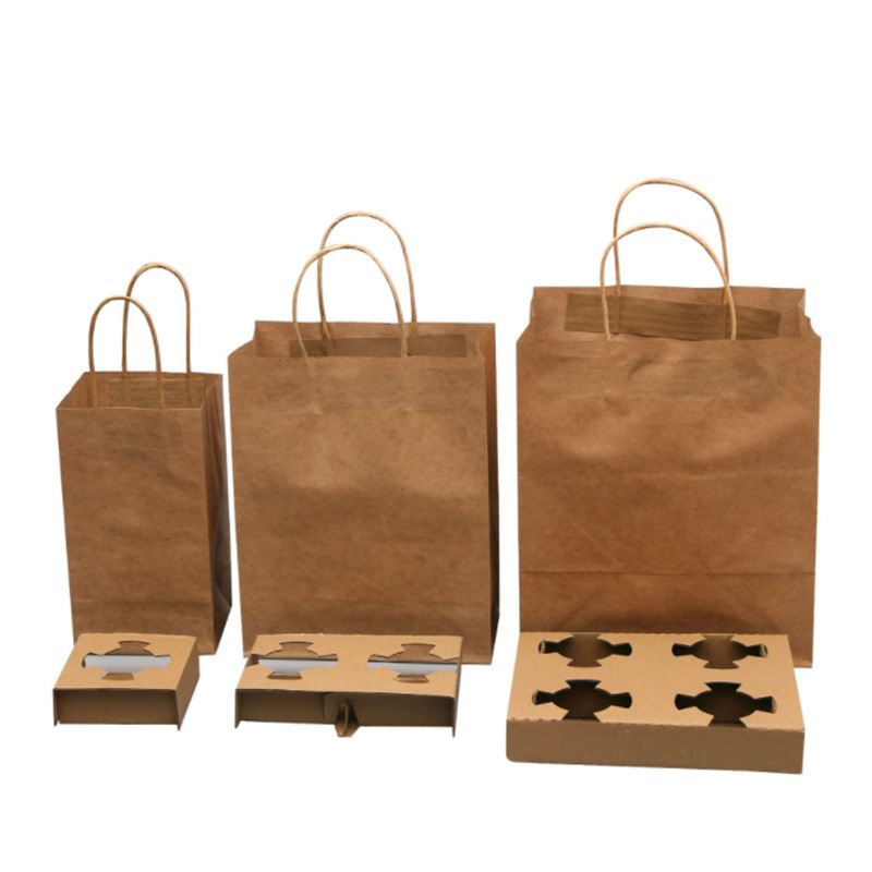 Generic hand-packed bags of oxen paper and paper are available for sale in bags of gift bags and shopping bags to print logo patterns