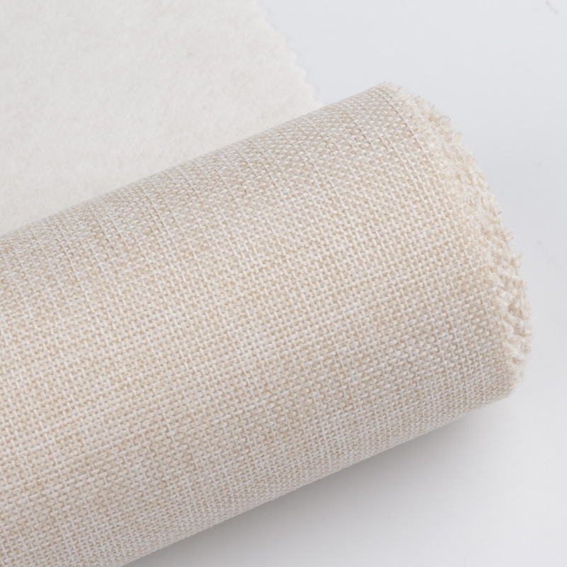 Bức tường bằng vải lanh được bao phủ chặt chẽ trong phòng khách sạn dành cho vợ lẽ hiện đại.