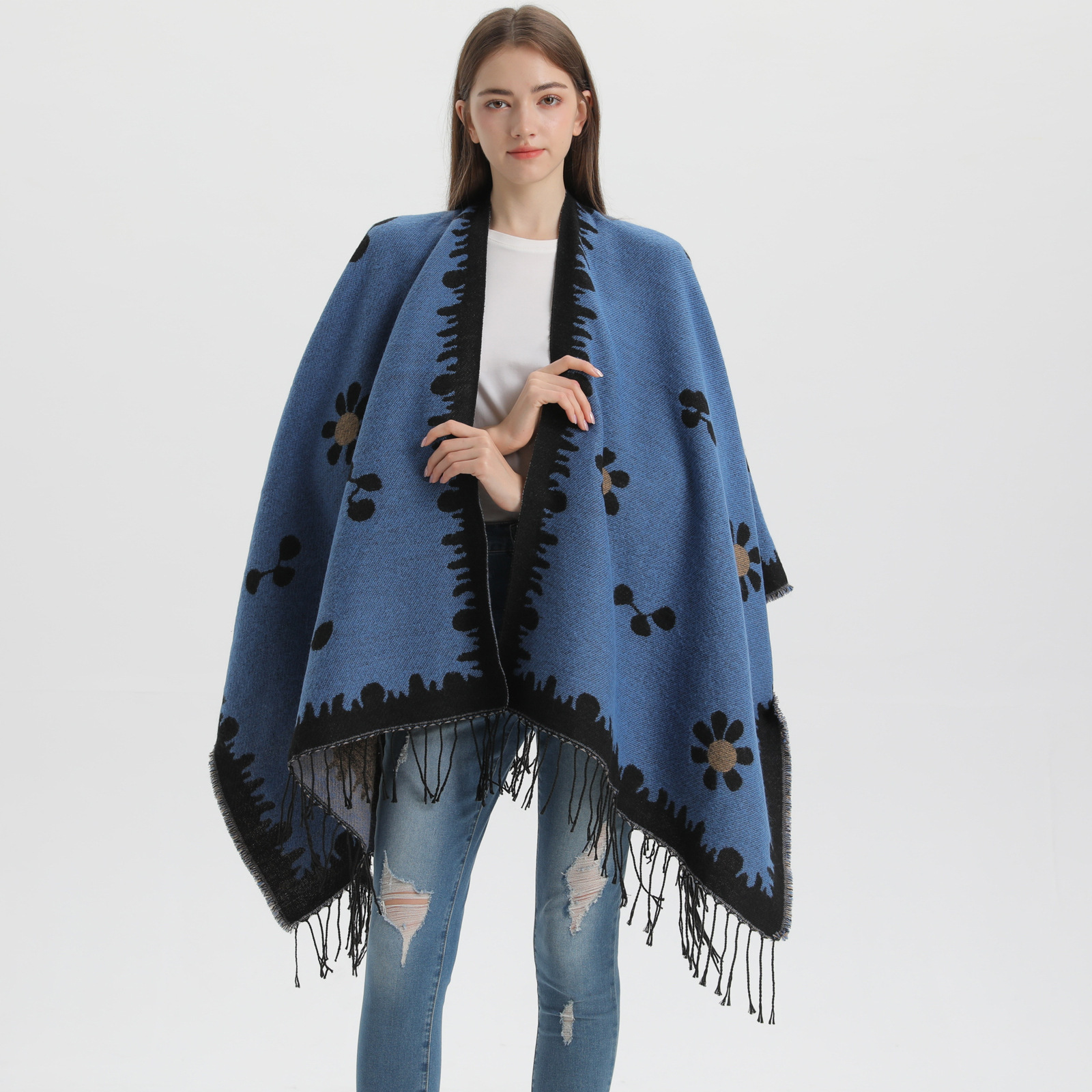 Phiên bản tiếng Hàn của mùa thu xoay và Twilight Shawl.