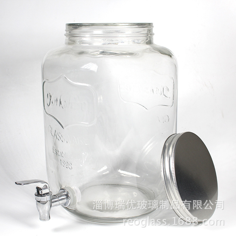 家用玻璃容器化验室用液体盛放器具 自酿葡萄酒瓶发酵罐酵素瓶