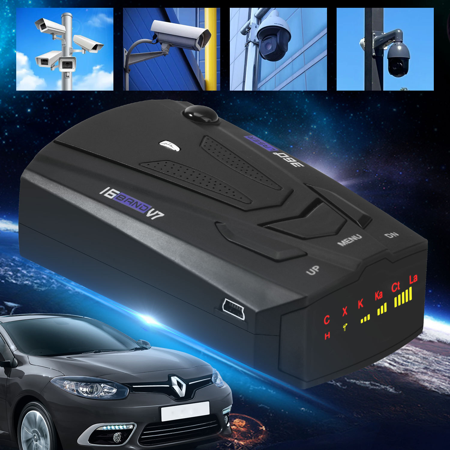 V7 electronic dogs, mobile radar speed gauges, car-borne electronic dog car speed gauges, foreign trade in English and Russian.