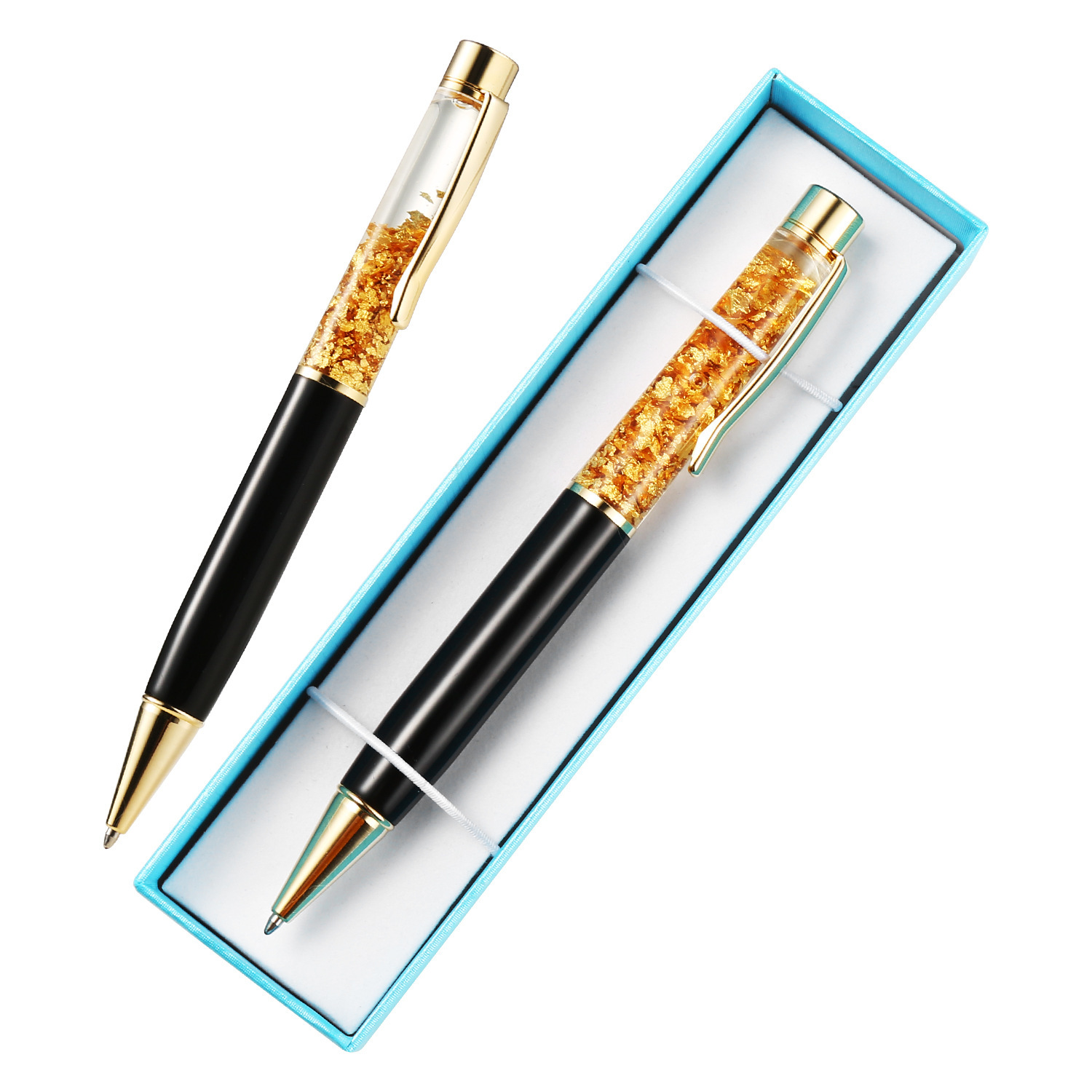 The 24K Golden Pearl Shenzhen Factory supported the ad gift pen promotion company's sidekick.